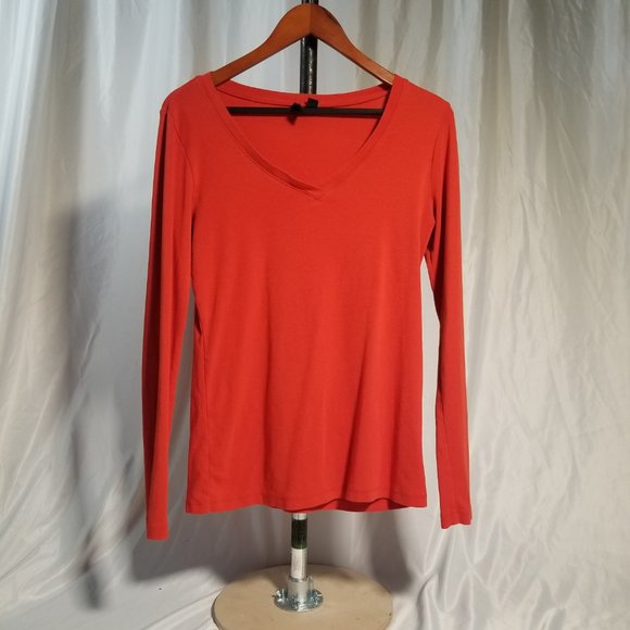 Cynthia Rowley Tunic Long sleeve, Red, Size L - Picture 1 of 4